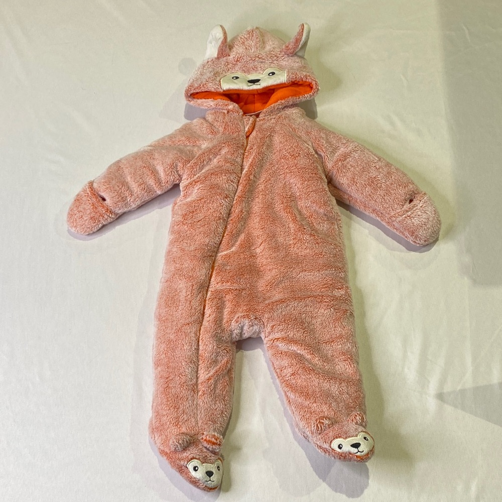 NWOT Koala Kids Vibrant Orange Baby Outfit